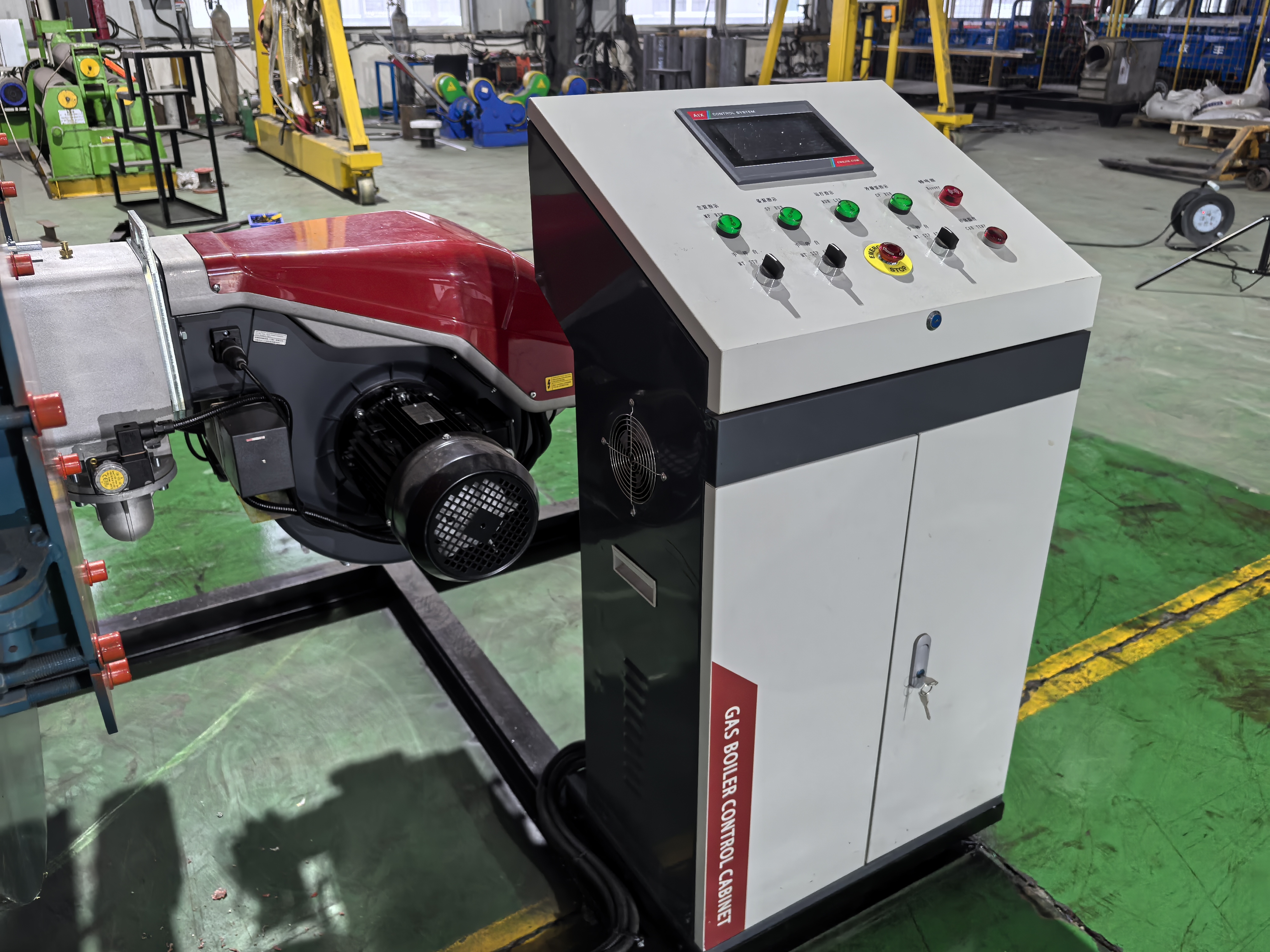 30Ton Three Pass Fire Tube Industrial Steam Boiler High Efficiency