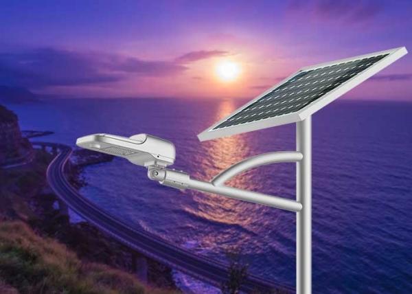 1700lm Solar LED Garden Lights 10W 60 LED Unique Design For Villa Park Resort