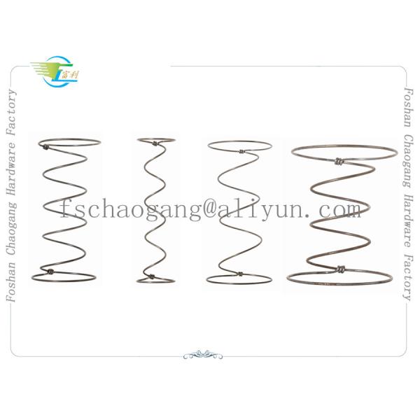 Steel Wire Mattress Spring Coil Hardware , Bonnell Upholstery Spring Units