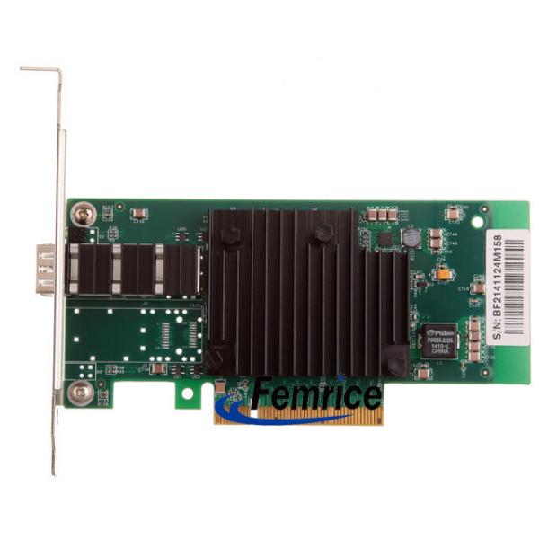 Femrice 10 Gigabit PCI Express Server Adapter Single SFP+ Fiber Port Network Work Interface Card INTEL 82599 Chipset