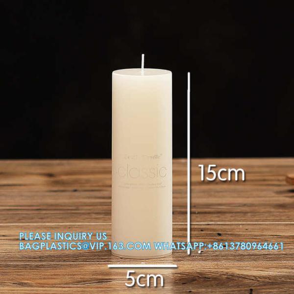 Wholesale Home Hotels Are Romantic And Tasteless Smokeless Lighting Emergency Column Wax Wedding Candlelight Dinner