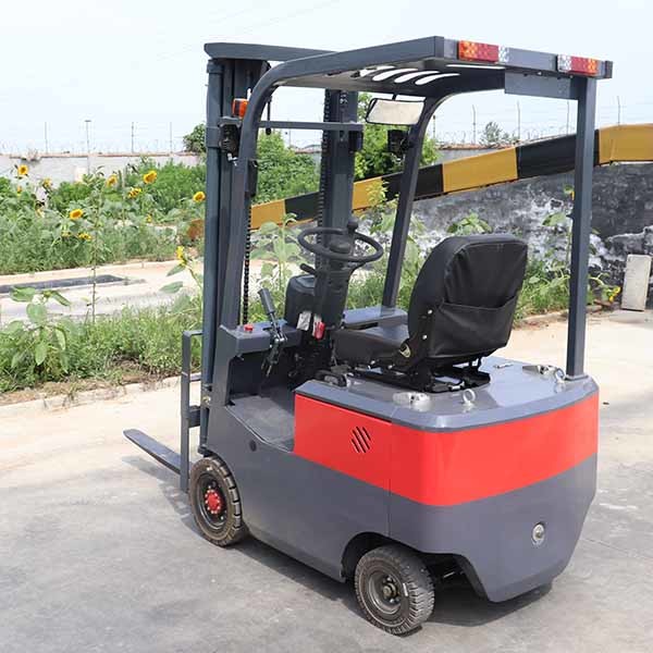 CPD10 Electric Lift Truck Double Front Wheels 1000kg Lead Acid Battery Forklift