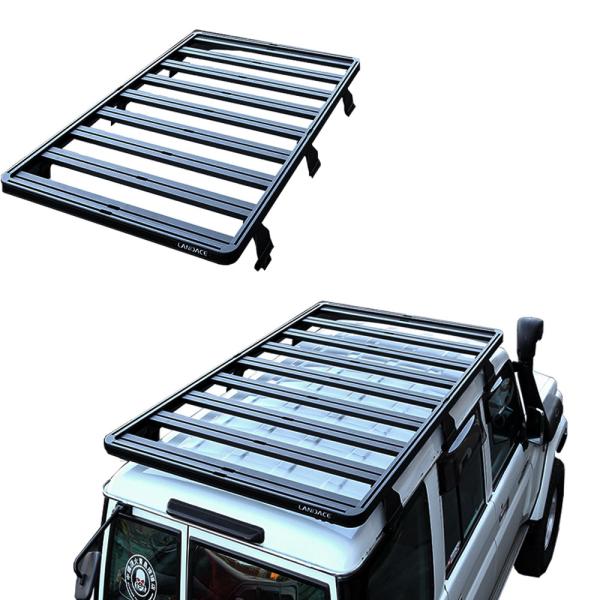 2160*1320mm Roof Mount LC76 Roof Rack Cargo Car Roof Racks for All Weather Conditions