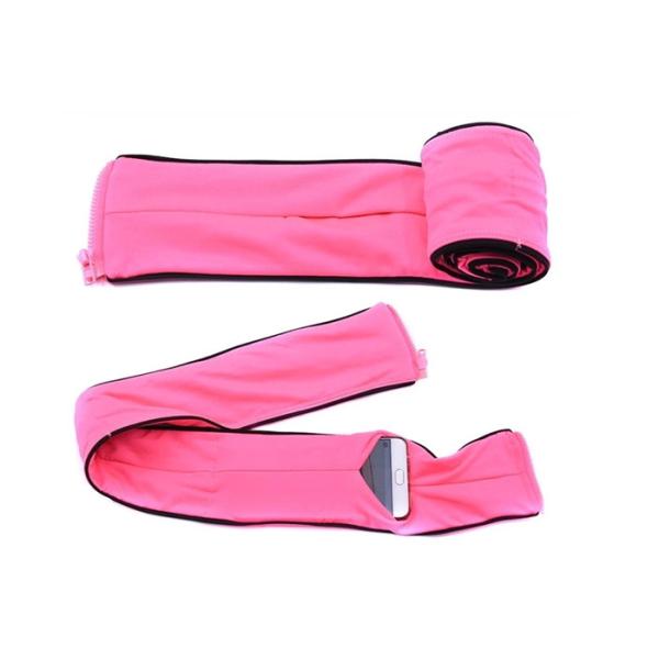 High quality sport waist bag running belt outdoor running belt high elastic stretch waist bag