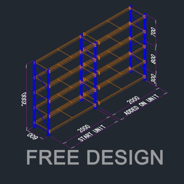 Customizable Pallet Stacking Racks - Heavy-Duty Warehouse Racking