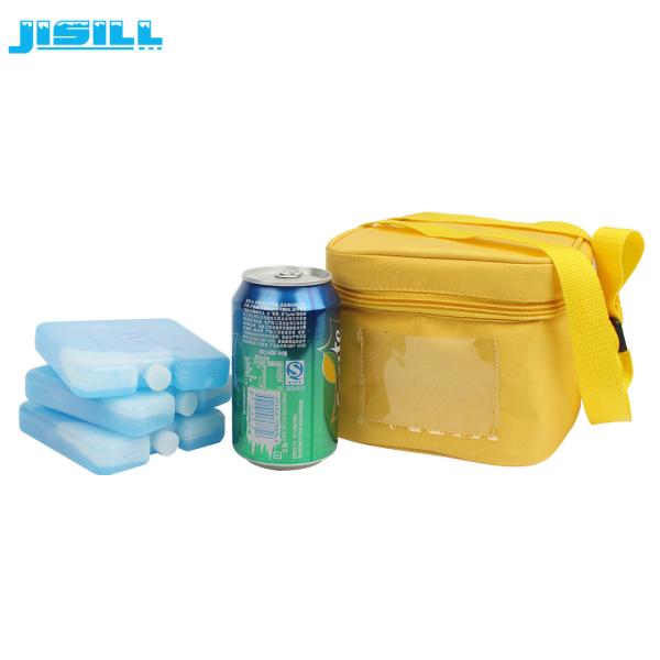 10*10*2 CM Mini Ice Packs For Food Cold and Fresh / HDPE Plastic Ice Blocks For Coolers For Food Frozen