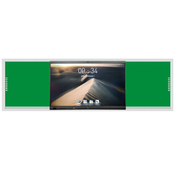 75 educação escolar inteligente do painel 350cd/m2 2.5ms do diodo emissor de luz do monitor interativo do tela táctil