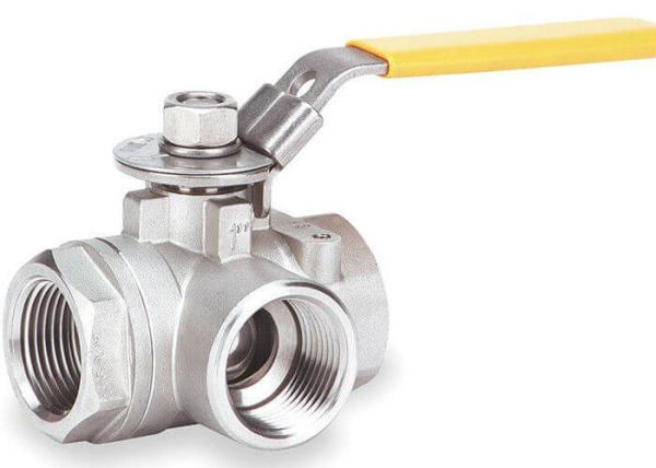 AISI 304 316L  Stainless Steel Sanitary Valves Sanitary Tri Clamp Ball Valve With Full Port Ends Manual Type