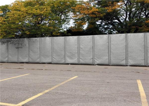 Temporary Higway Noise Barriers Portable Soundproof Fencing PVC materials 7.1kg/pcs Light Duty