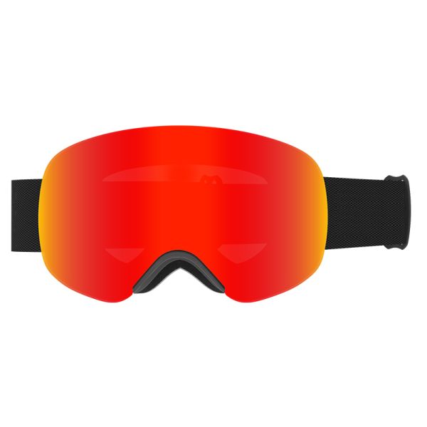 High Definition Wide-Angle Anti-Fog Ski Goggles, Anti-Glare Outdoor Protective Snow Goggles for All Scenarios, Fits Strong & Weak Light Conditions