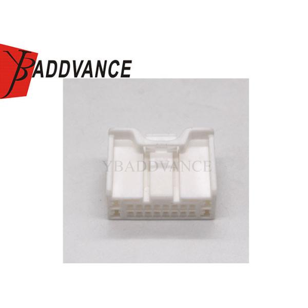 YB Connector 20 Pin Female Unsealed White Wire Connector For Automotive