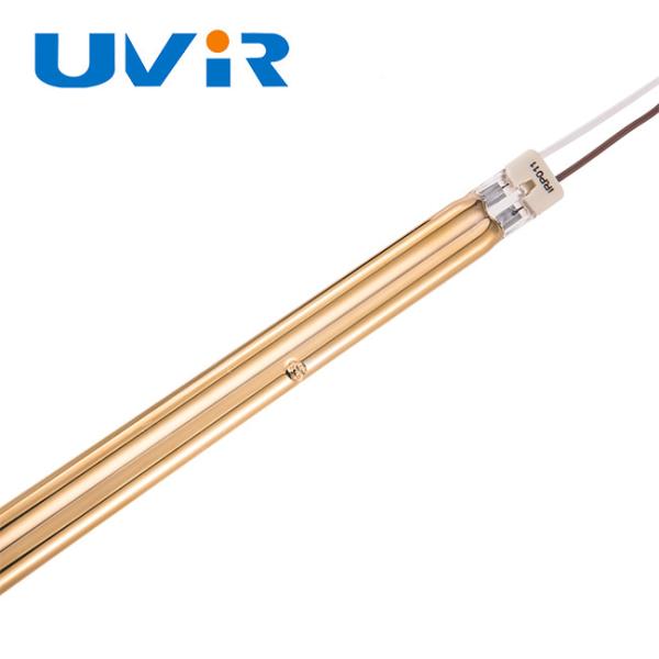Refletor do ouro da lâmpada de calor 400V de quartzo da onda curto 5400W 11x23mm