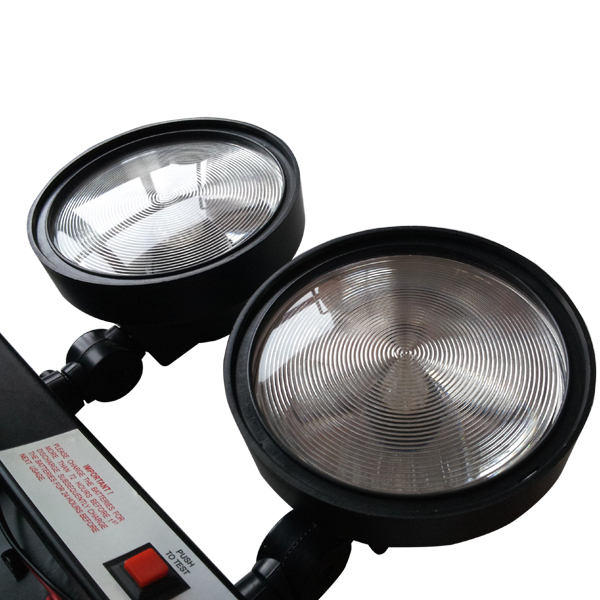Custom Battery Operated Twin Spot Emergency Light 220V Steel Casing TL030AN