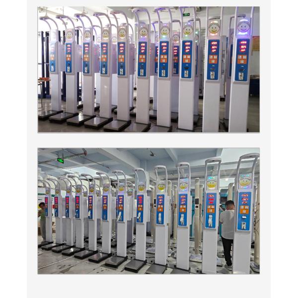 Customized Support CE ISO9001 Certified Medical Hospital Coin Operated Height Weight BMI Scale