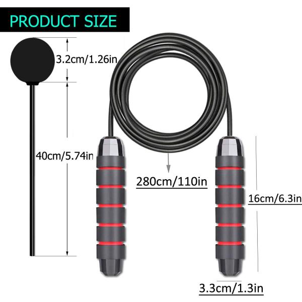 Прочные 5,7 медленно двигают радиотелеграф веревочки скачки цифров Ropeless Unisex