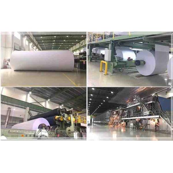 Eco Friendily Plain Glossy Coated Paper / Offset Printing Paper