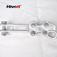 Ligne de transmission en aluminium ligne directe bride de matériel avec le boulon en acier et l'écrou galvanisés