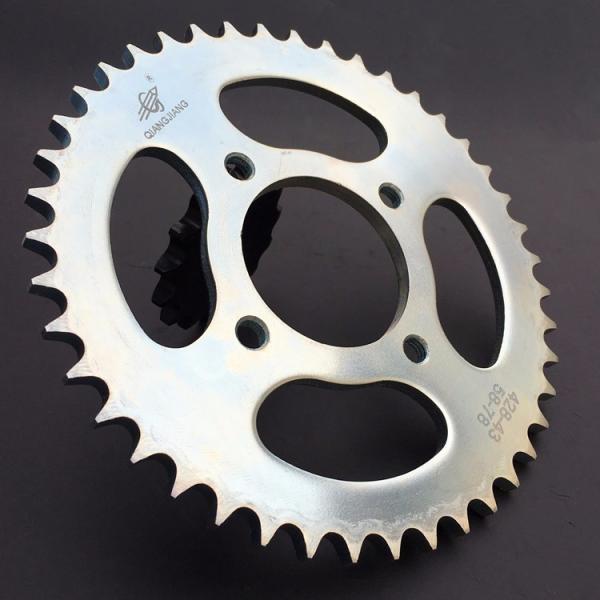 Make Sample 428 Motorcycle Chain with Sprocket Kit 42/15T Custom Teeth Motorcycle Sprocket