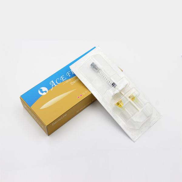 1ml Fine Line Anti-wrinkle filler Cross-linked Hyaluronic Acid Injection Dermal Filler