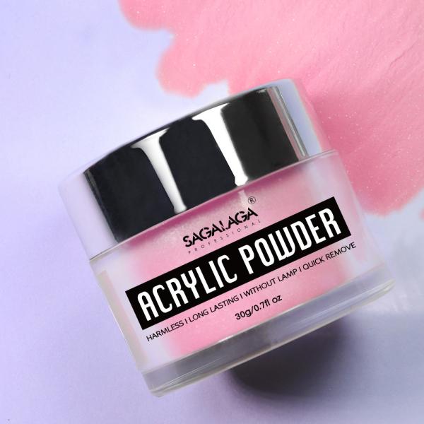 SAGALAGA poudre à ongles acrylique en gros OEM 50G couleurs Ombre