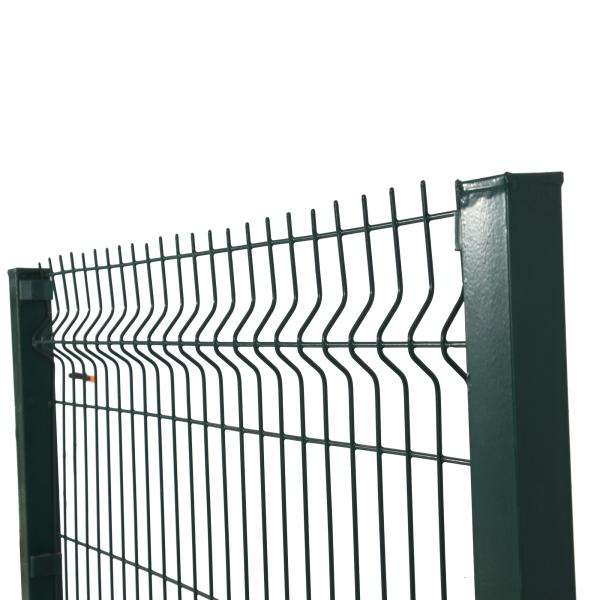 Outdoor 3d Curved Pvc Coated Welded Wire Mesh Fencing For Garden And Farm Protection 3d Fence