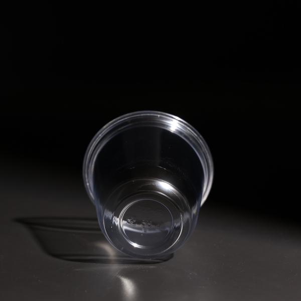 Customized LOGO 10oz Plastic PET Cup For Cold Coffee Boba Tea And Juice