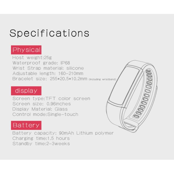 Наручные часы Гпс красочных детей умные, 0,96 дозор дюйма приведенный отслежывателя фитнеса