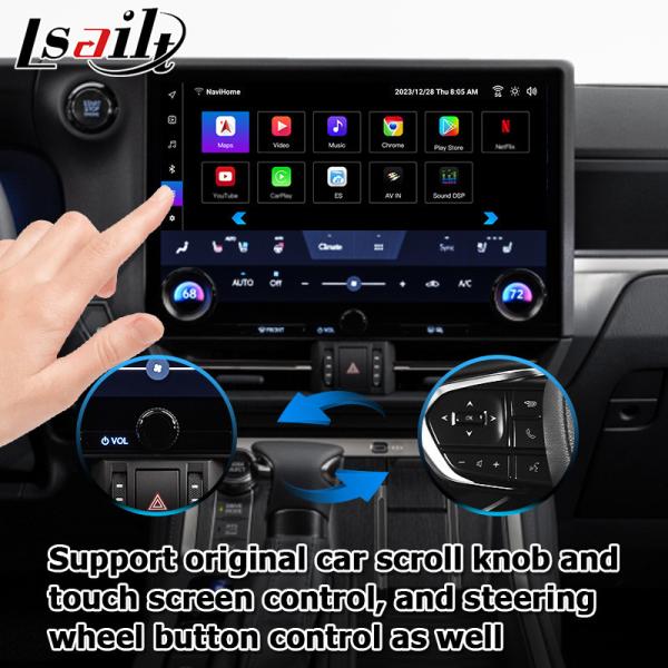 Lexus GX550 GX550h Anroid 13 video interface base on Qualcomm 6125 8+128GB