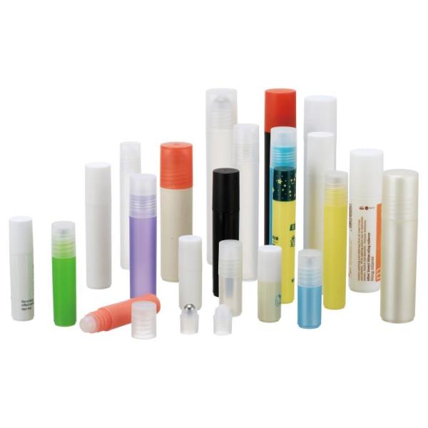 Eco-friendly Private Label Organic Roll on Natural Stone Alum Solid Perfume Deodorant Container Made of PP Body Material