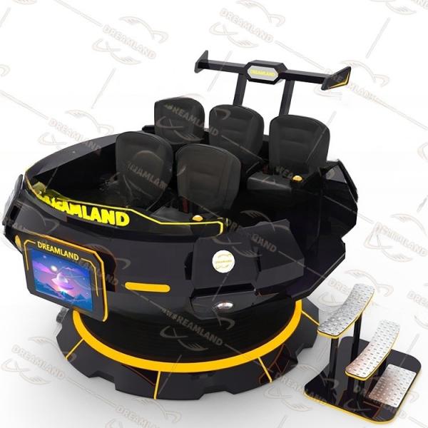 5 Seats Virtual Reality Cinemas Indoor 9d Vr Chair For Immersive Group Experiences