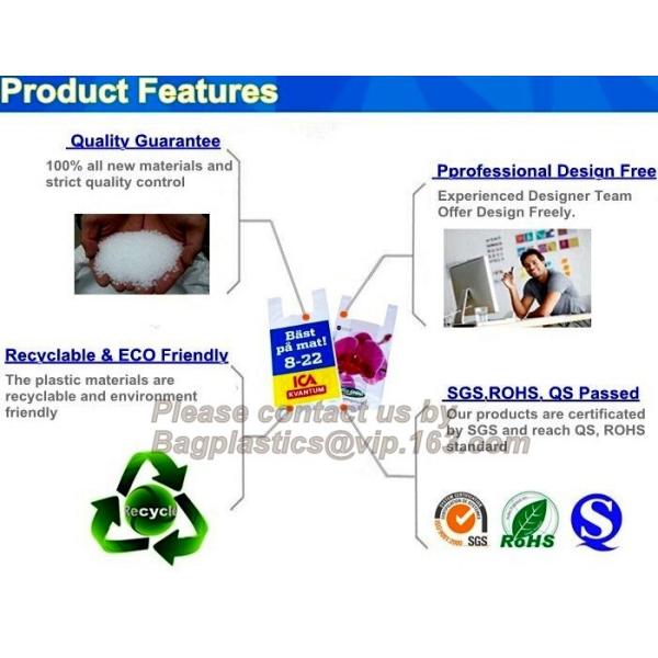 Compostable Grocery T-Shirt Bags, Eco Friendly, Biodegradable, 2 Gal - 4 Gal Small Clear Trash Bags Office, Bulk