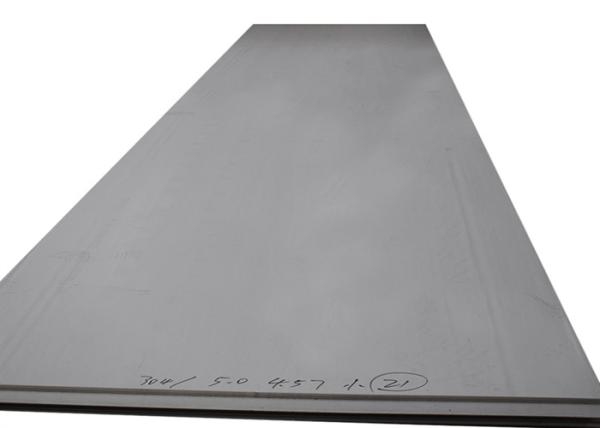 1219mm 6mm 304 Stainless Steel Sheet ASTM JIS GB SS Plates BA 2B