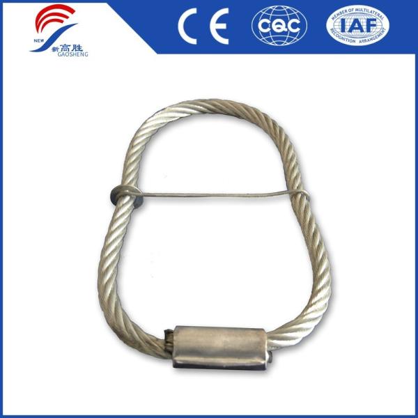 Boucle de levage en câble d'acier de 8 mm de diamètre pour le levage d'éléments en béton armé