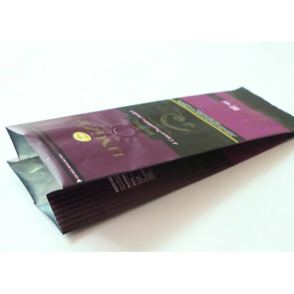 Heat Seal Colorful Plastic Pouch Packaging With Valve / Foil k Pouches