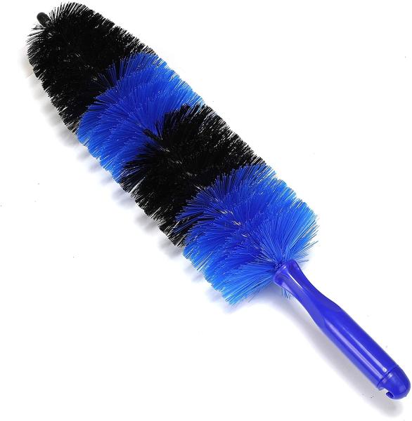 Long Handle Soft Bristle Car Wheel Brush For Washing Wheels Rims