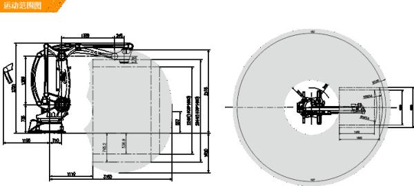 6 Axis Industrial Robotic Arm GSK RMD120 Robotic Manipulator Arm