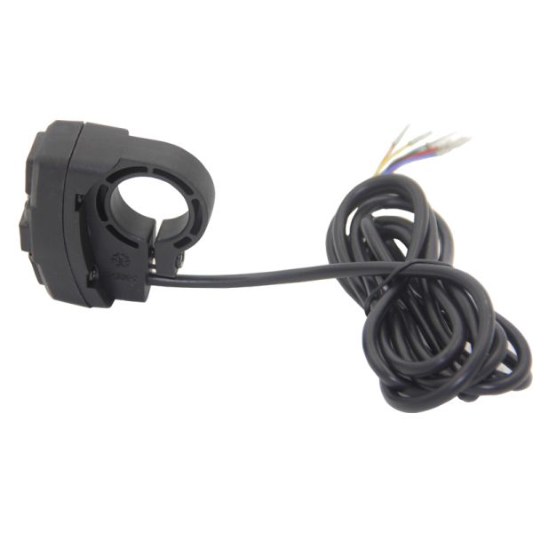3-in-1 Electric Bike Light Switch 36V 48V with Horn Headlight Steering Electric Bicycle Parts