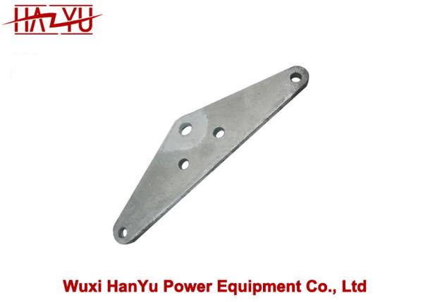 Yoke Plate Insulator Strings Plate 100kN Strain Carrier 16mm