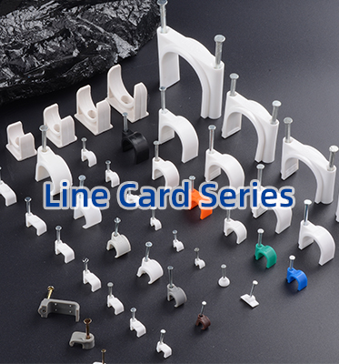 16MM White Plastic Pipe Clip Multipurpose Plastic Pipe Clamps High Elasticity