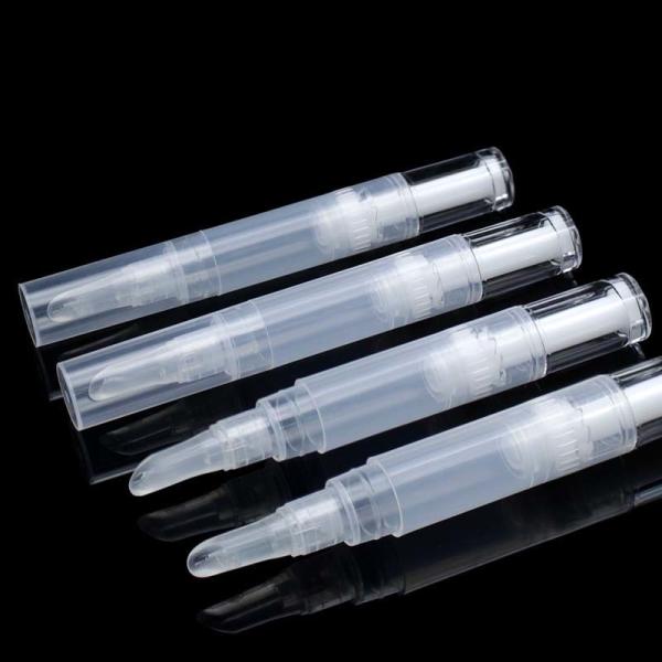 Plastic Twist Up Lipliner Tube Empty Pen For BB Cream Eye Essence Soft Cosmetic Tube Packaging