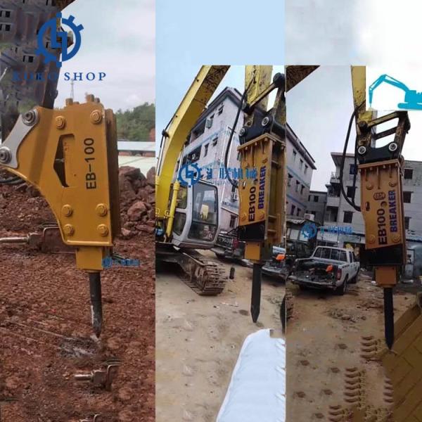 Tipo aberto disjuntor hidráulico Jack Hammer SB50 SOOSAN da rocha para a máquina escavadora dos acessórios da construção de 11-16 toneladas