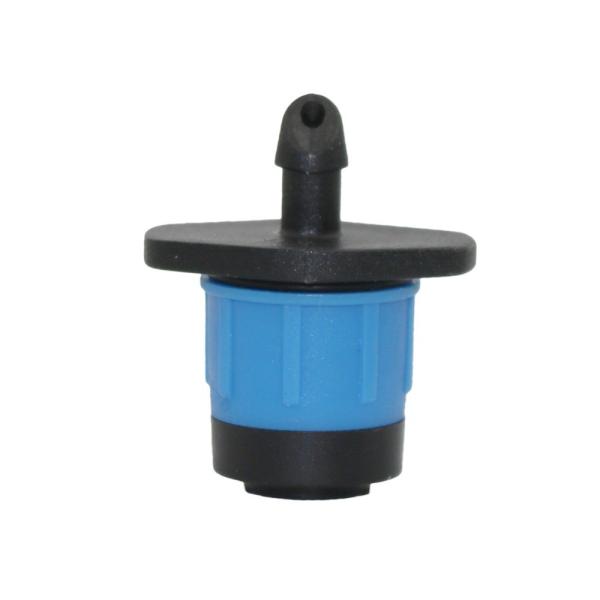Blue 1/4'' Irrigation Micro Sprinklers Adjustable 360 Degrees Gear Drive