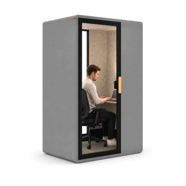Office Work Portable Soundproof Pod Acoustic Cabin For Telephone Calls 35dB