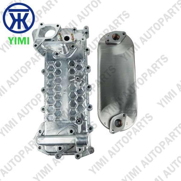 Oil Cooler Assembly 8-98085312-0 8980853120 For ISUZU 4HK1 NPR75 Truck 8980853120 8-97385201-0 ISO Quality