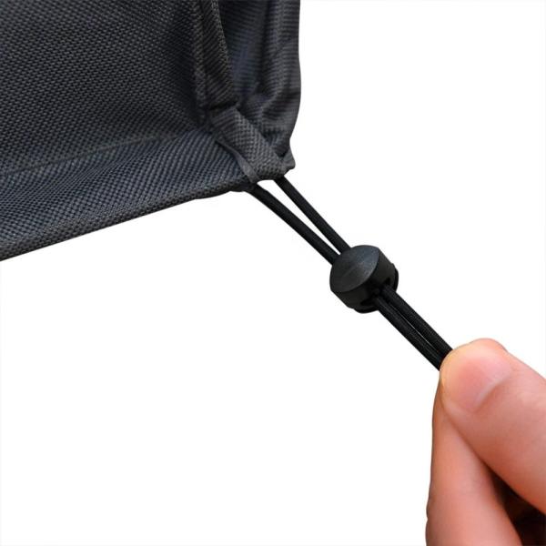 L108inch W82inch Waterproof Patio Furniture Covers , Outdoor Furniture Covers Black
