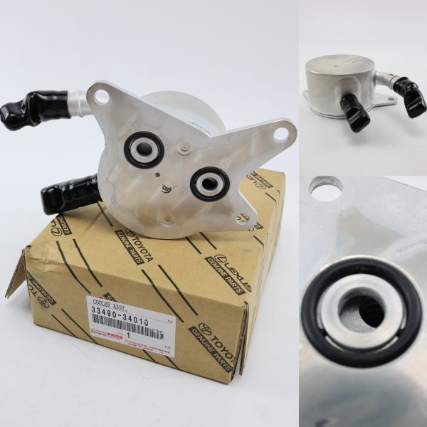 33490-34010 Engine Oil Cooler High Performance Toyota Spare Parts For URJ201 LX USK6#