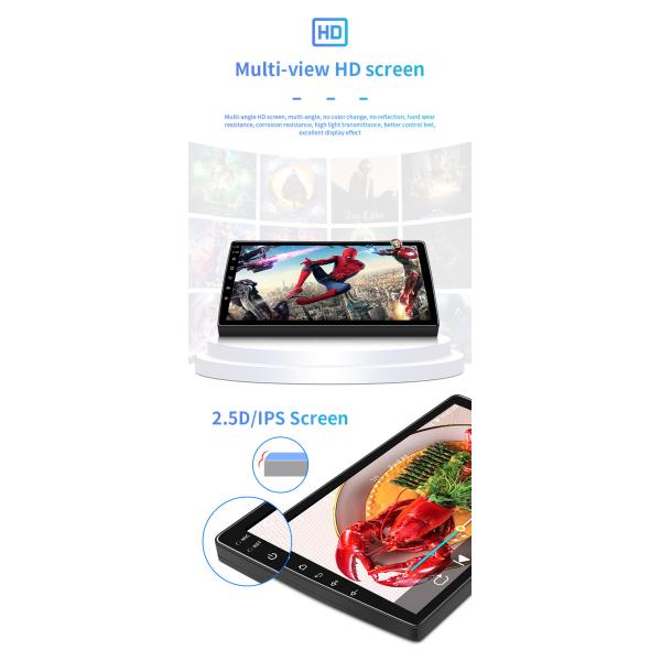 DVD-плеер 10,0 автомобиля андроида Din 4g 32g 2 на Toyota Camry 2007 навигация 2008 2009 2010 2011 Gps мультимедиа радио