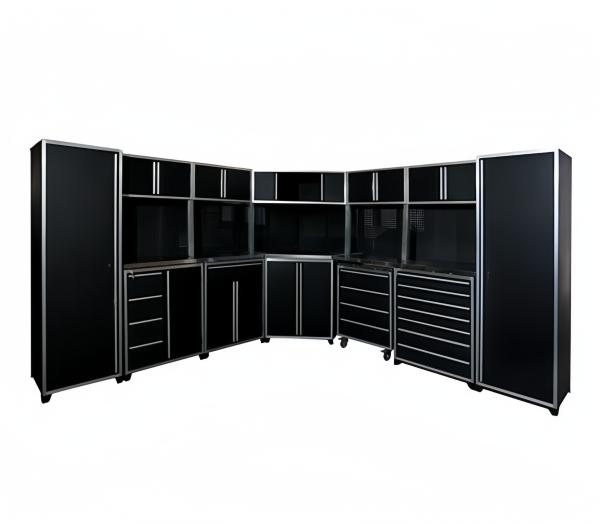 KEY Lock Cold Rolled Steel Assembly Combination Cabinet For Tools Storage In Workshop