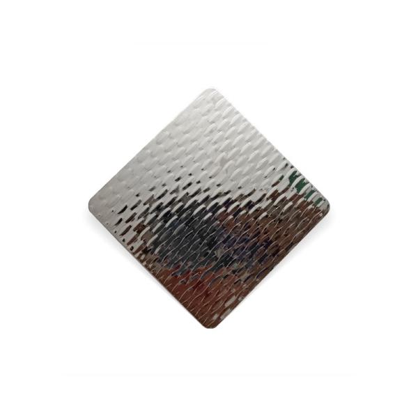 304 316 2B/BA Finish Embossing 2WL Placa metálica texturizada