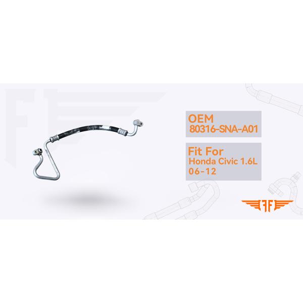 80316-SNA-A01 Honda Civic Ac Pipe Discharge AC Hose 1.6L 06-12
